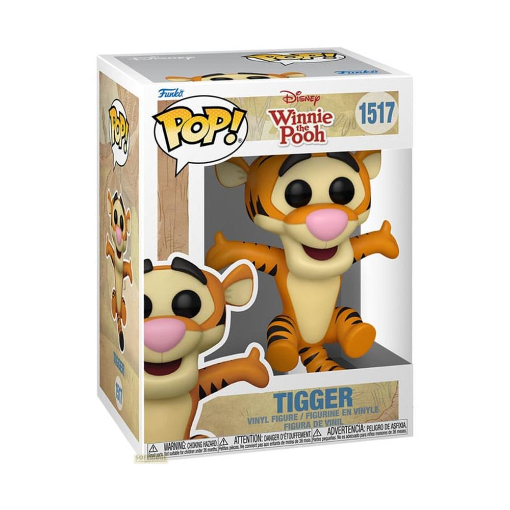 Figura Funko Pop! de Vinilo de Tigger, #1517 de Disney Winnie Pooh.