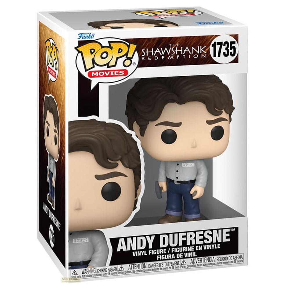 Figura Funko Pop! de Andy Dufresne de Cadena Perpetua, n.º 1735.