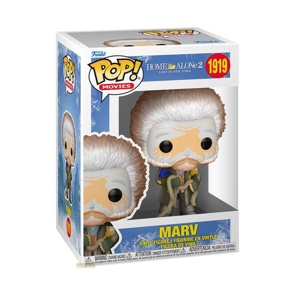 Figura de vinilo Funko Pop de Marv de Home Alone 2, en su caja.
