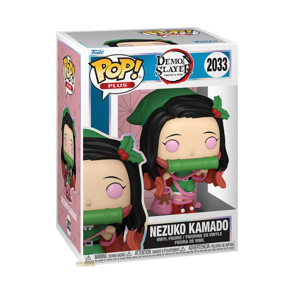 Figura de vinilo Funko Pop de Nezuko Kamado de Demon Slayer, con bozal de bambú.