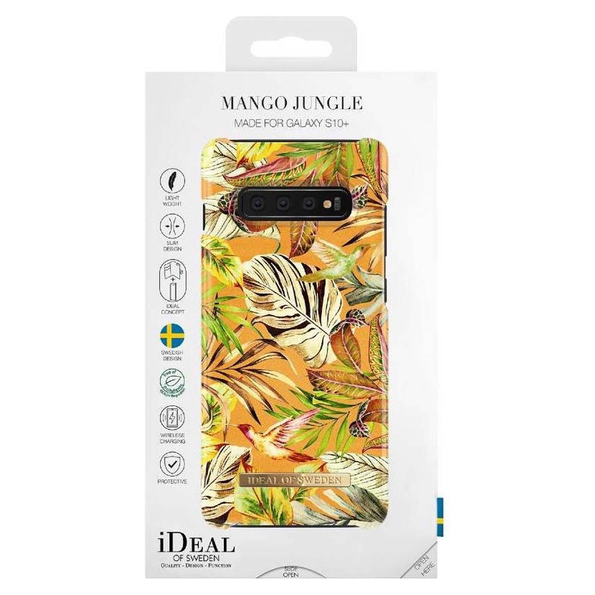 Confezione per una cover per telefono Mango Jungle per Galaxy S10+.