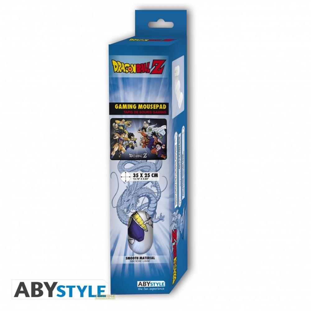 Tapis de souris gaming Dragon Ball Z, matière lisse, 35x25cm.