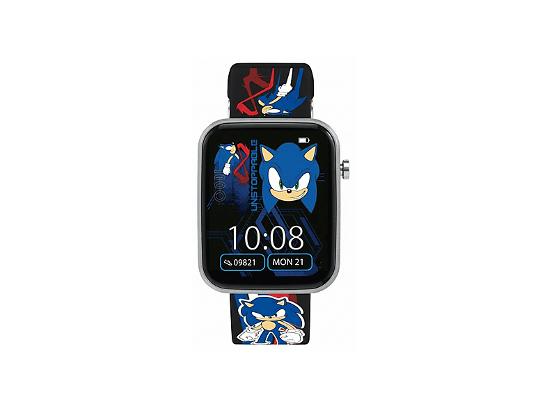 DISNEY Sonic Smart Watch Silicone, Multicolor