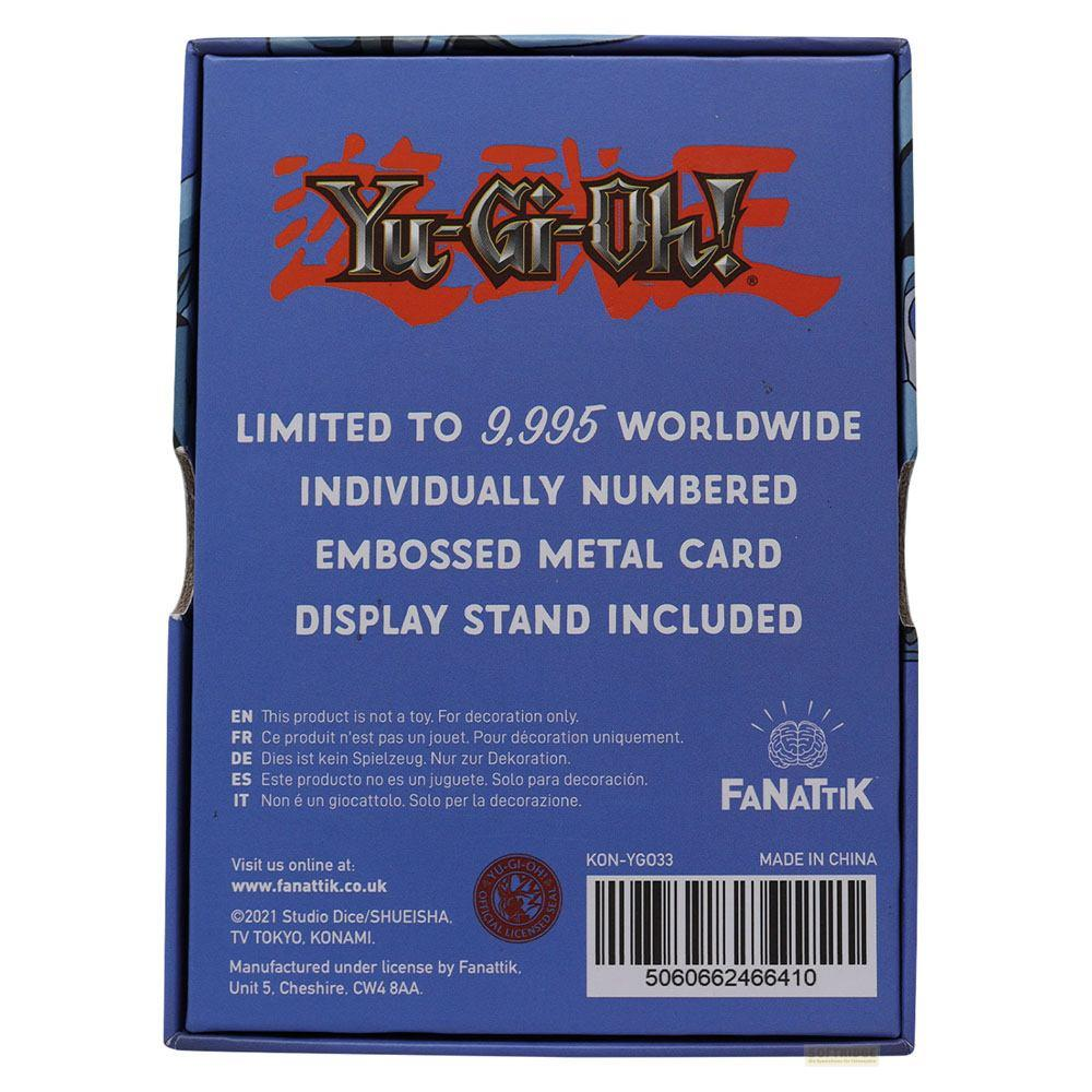 Yu-Gi-Oh! Box: limitiert auf 9.995, mit Metallkarte & Ständer.
