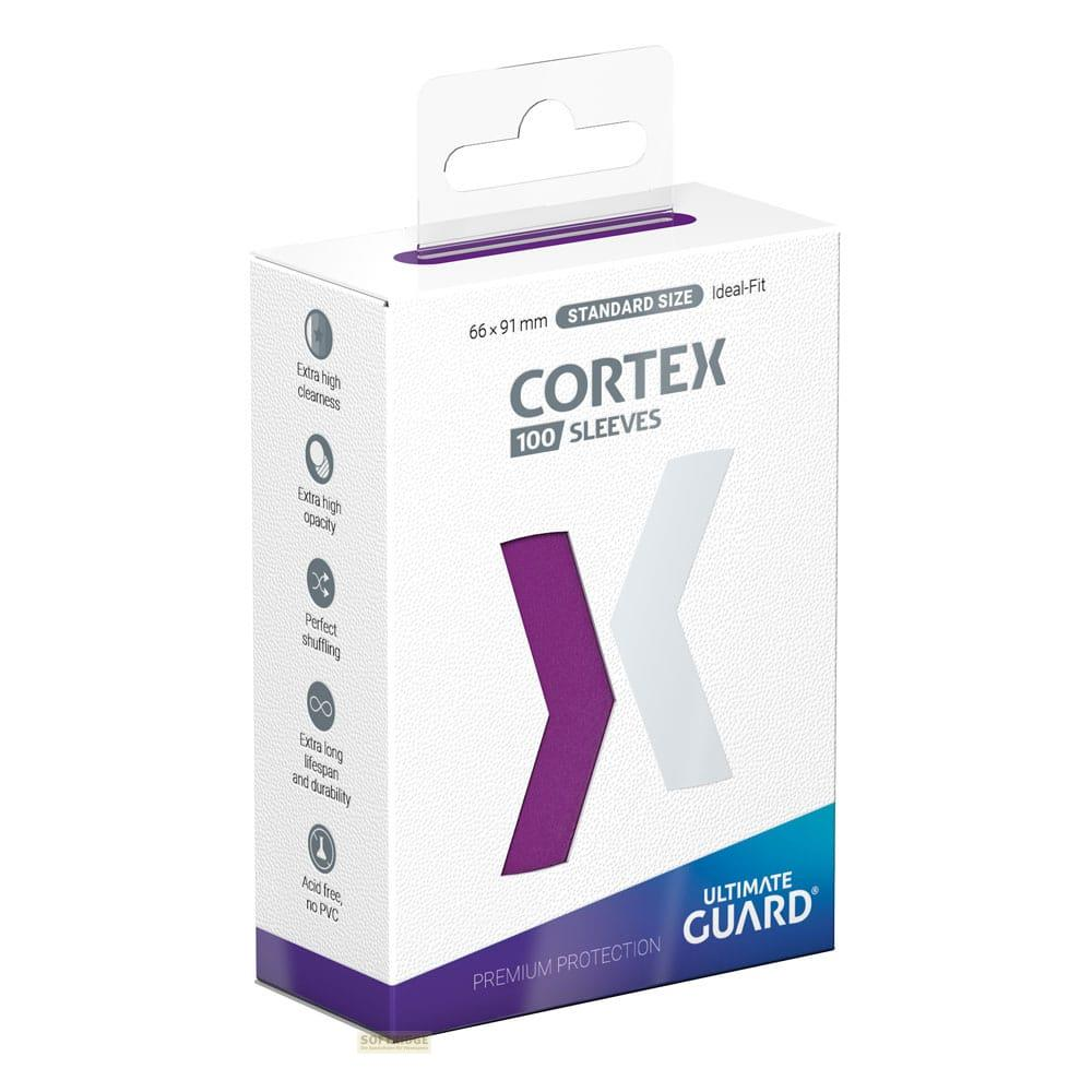 Confezione da 100 bustine CORTEX, misura standard, protezione premium.