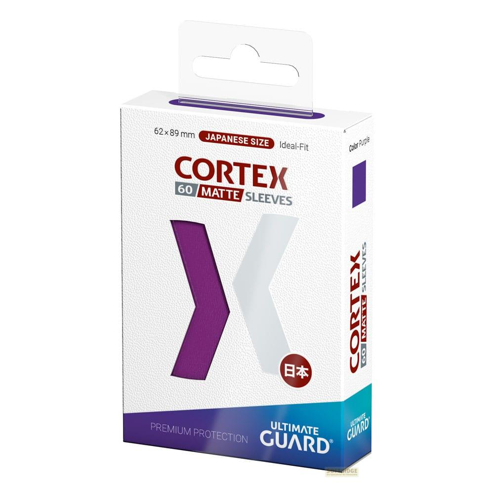 Confezione da 60 bustine CORTEX opache viola, misura giapponese.