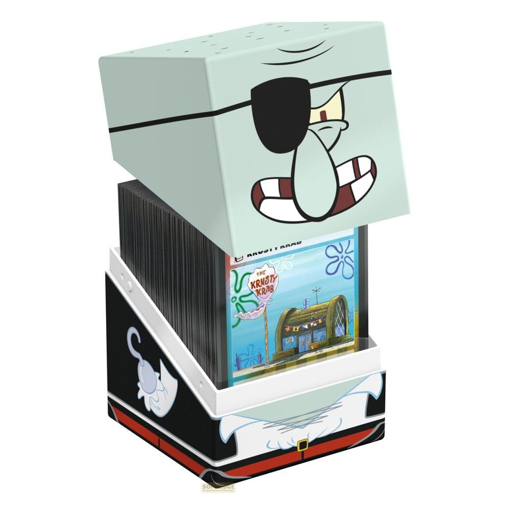 Un cofanetto a tema Krusty Krab di Spongebob con il volto di Squiddi.