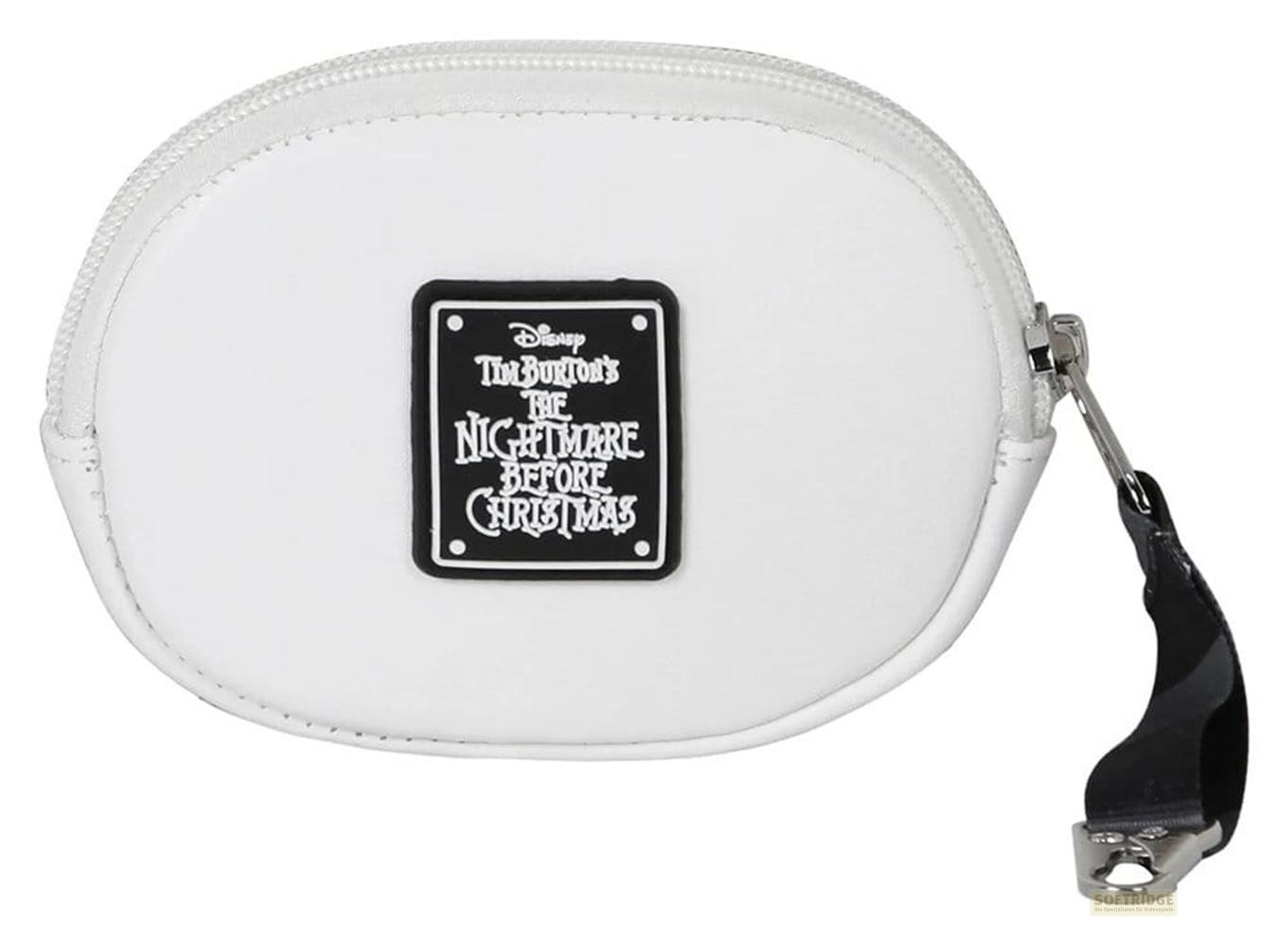 Eine weiße Tasche mit dem Titel 'The Nightmare Before Christmas'.