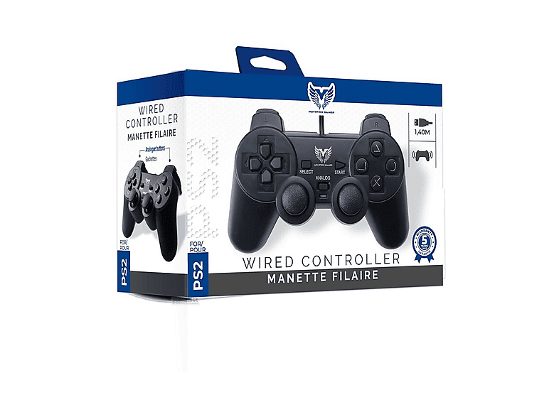 Kabelgebundene Controller | PS2 - Playstation - 