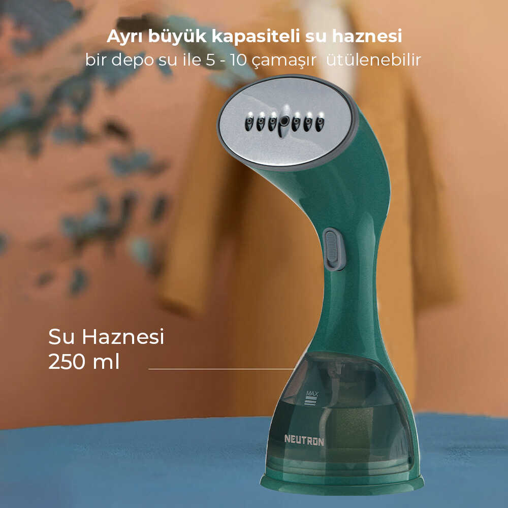 洋楽 ubs.ueda NEUTRON Portatif Buharlı Kırışık Giderici Dikey Ütü Yeşil Fiyat
