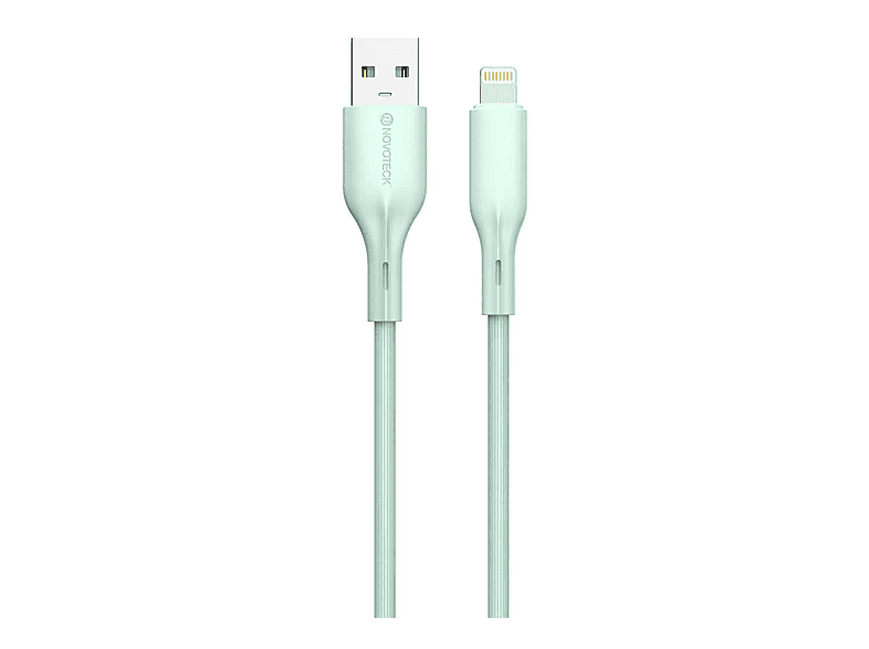Cable Lightning a USB | NOVOTECK S-083 Verde, USB 2.0, Verde | MediaMarkt
