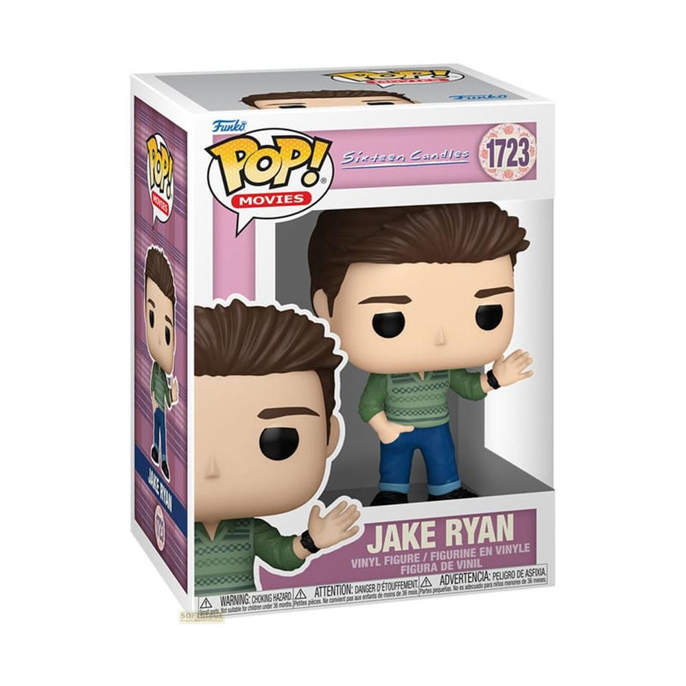 Figura Funko Pop Jake Ryan de 16 Candles en su caja original.