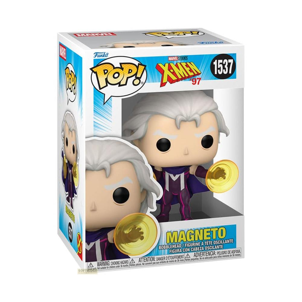 Figura Funko Pop! de Magneto de X-Men '97 en su caja.