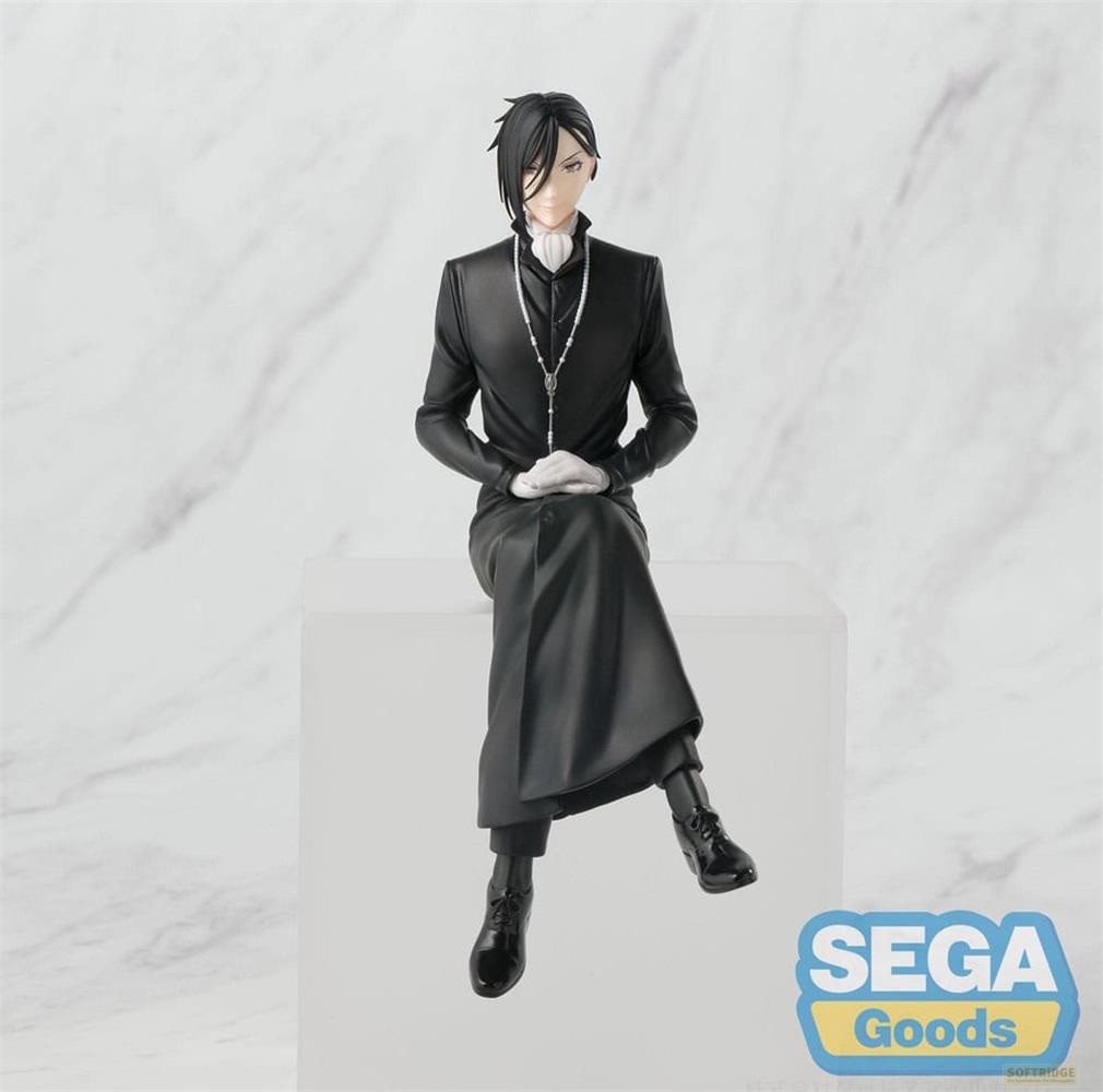 Black Butler: Boarding School Arc PM Perching PVC Statue Sebastian ...