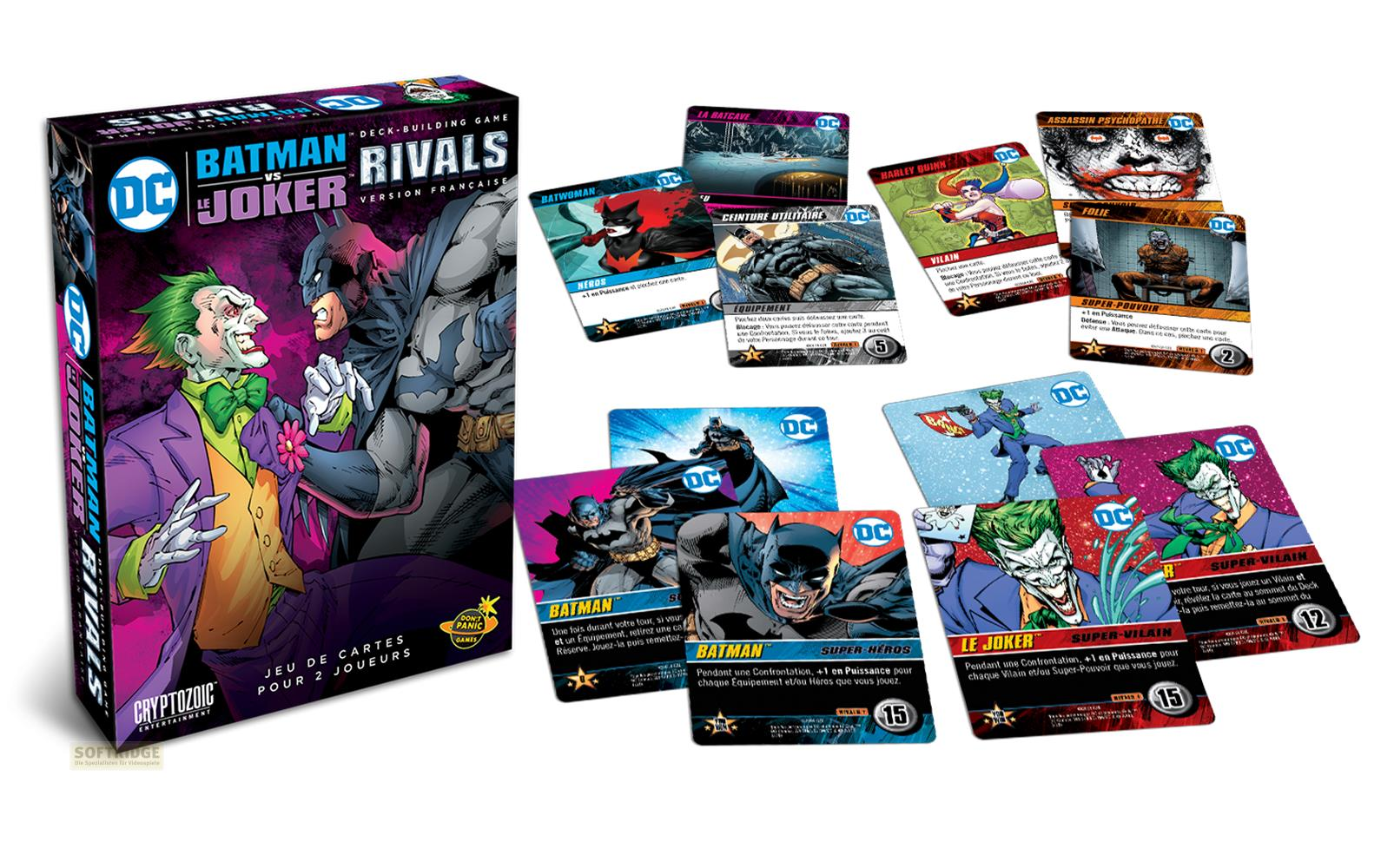 Deck-Building | Erweiterung - DC Comics - Rivals, Batman vs Joker ...