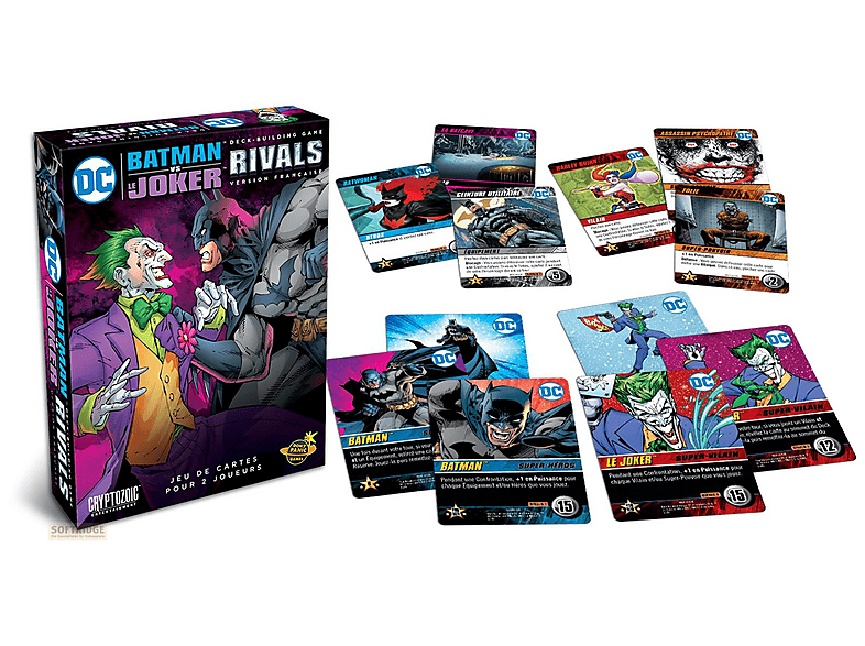 Deck-Building | Erweiterung - DC Comics - Rivals, Batman vs Joker ...