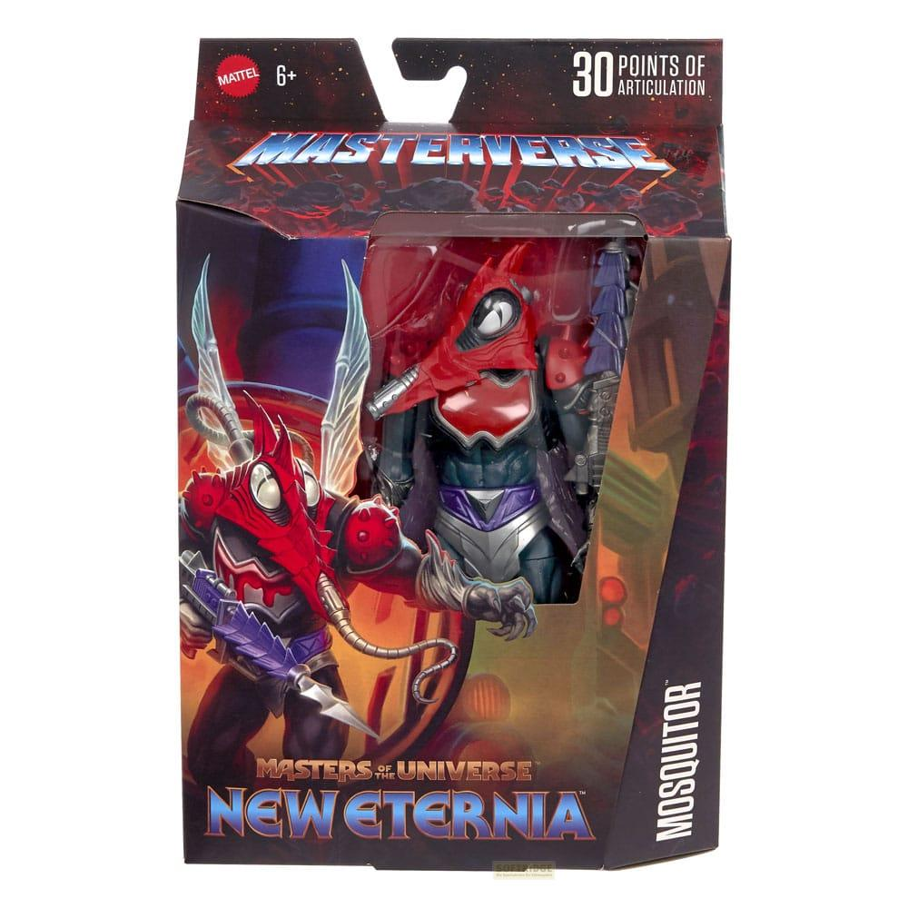 Action figure Masterverse Mosquitor in scatola, Masters of the Universe.