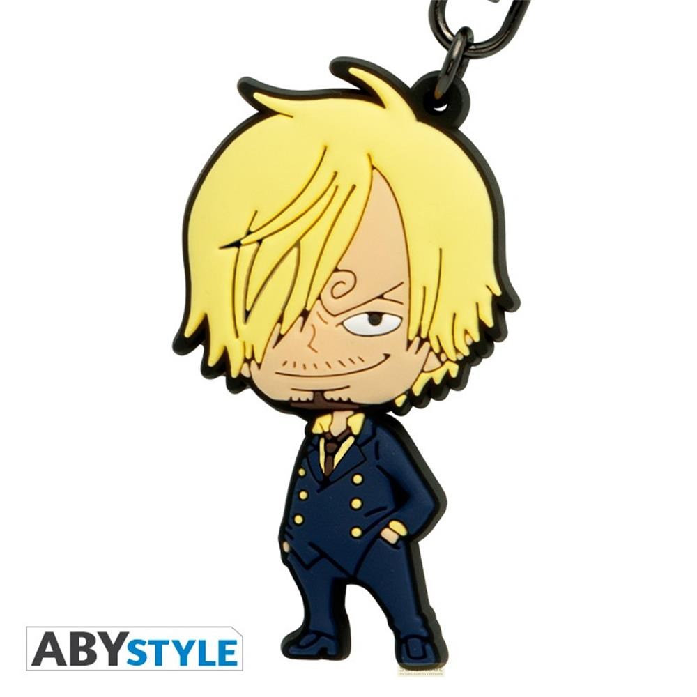 Llavero de Sanji de One Piece con traje.