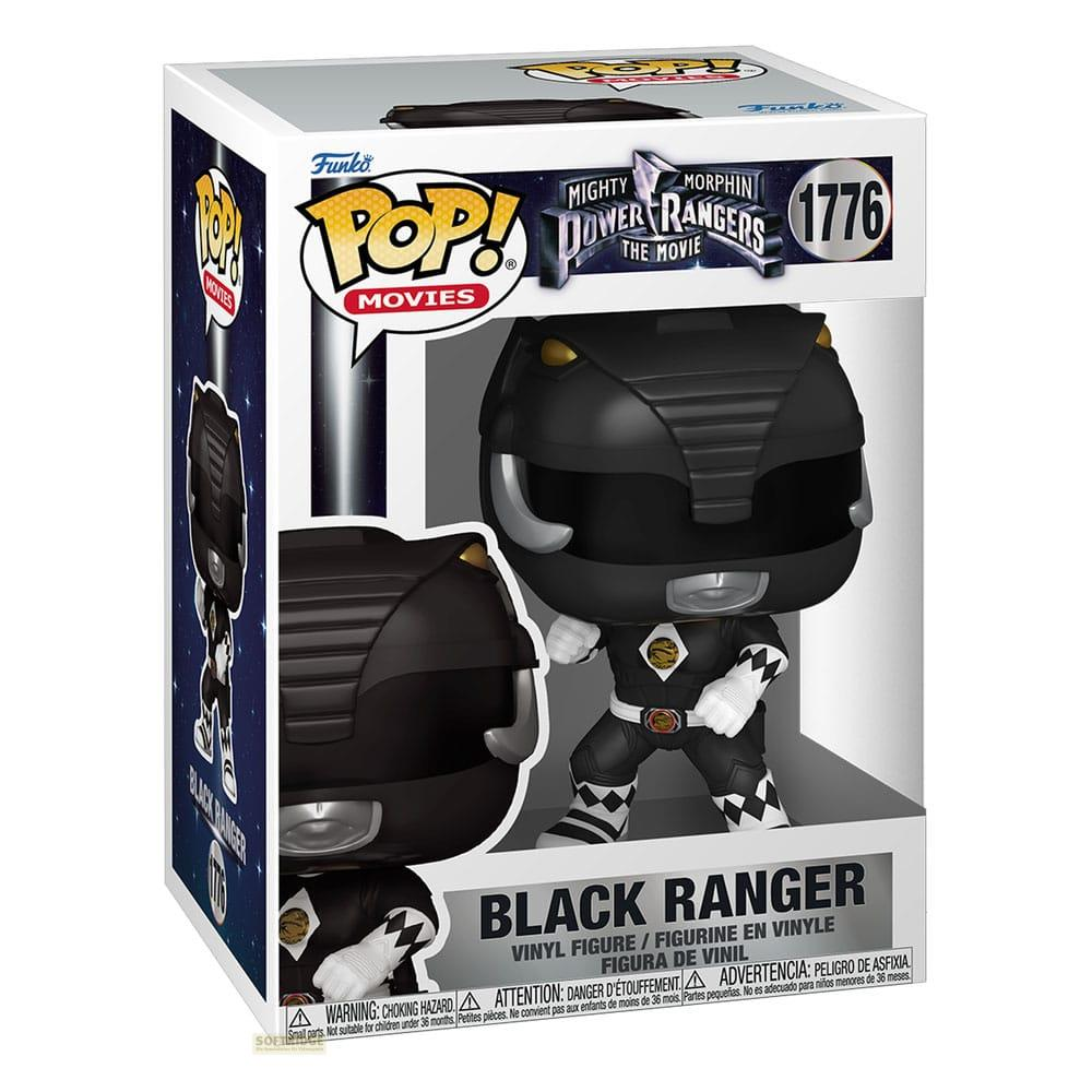 Figura Funko Pop! de vinilo del Ranger Negro de Mighty Morphin Power Rangers.