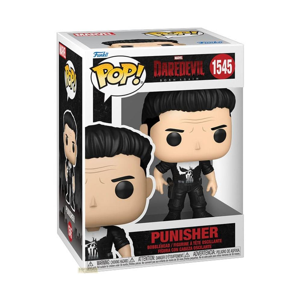 Figura Funko Pop! del Castigador de Daredevil: Born Again de Marvel.