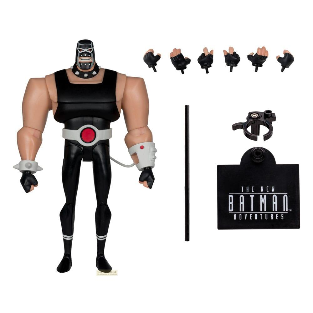 Figurine de Bane de The New Batman Adventures avec accessoires.