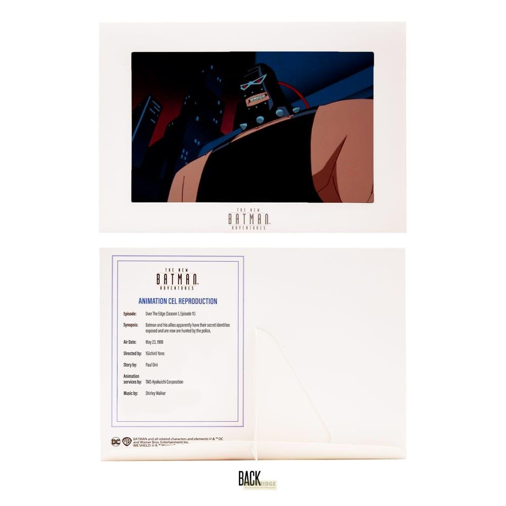 Bane de "The New Batman Adventures" regarde l'horizon d'une ville.