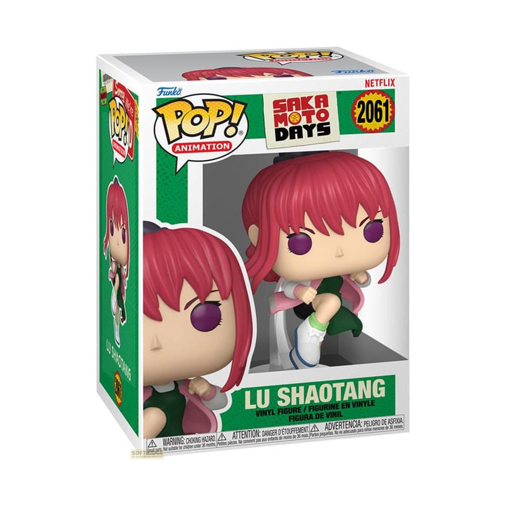 Funko Pop Figur von Lu Shaotang aus Sakamoto Days, Netflix-Anime.