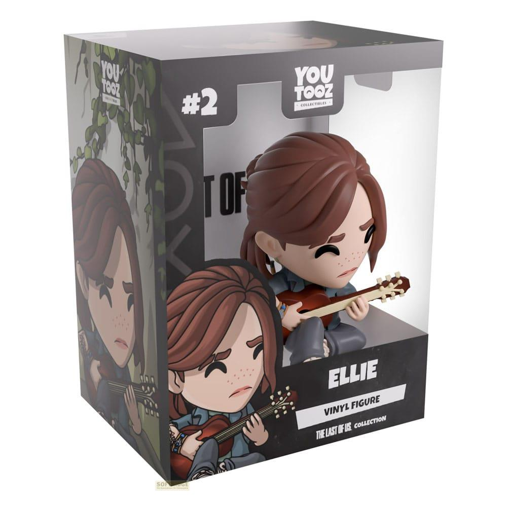 Figura Funko Pop! de Ellie de The Last of Us con guitarra en su caja.
