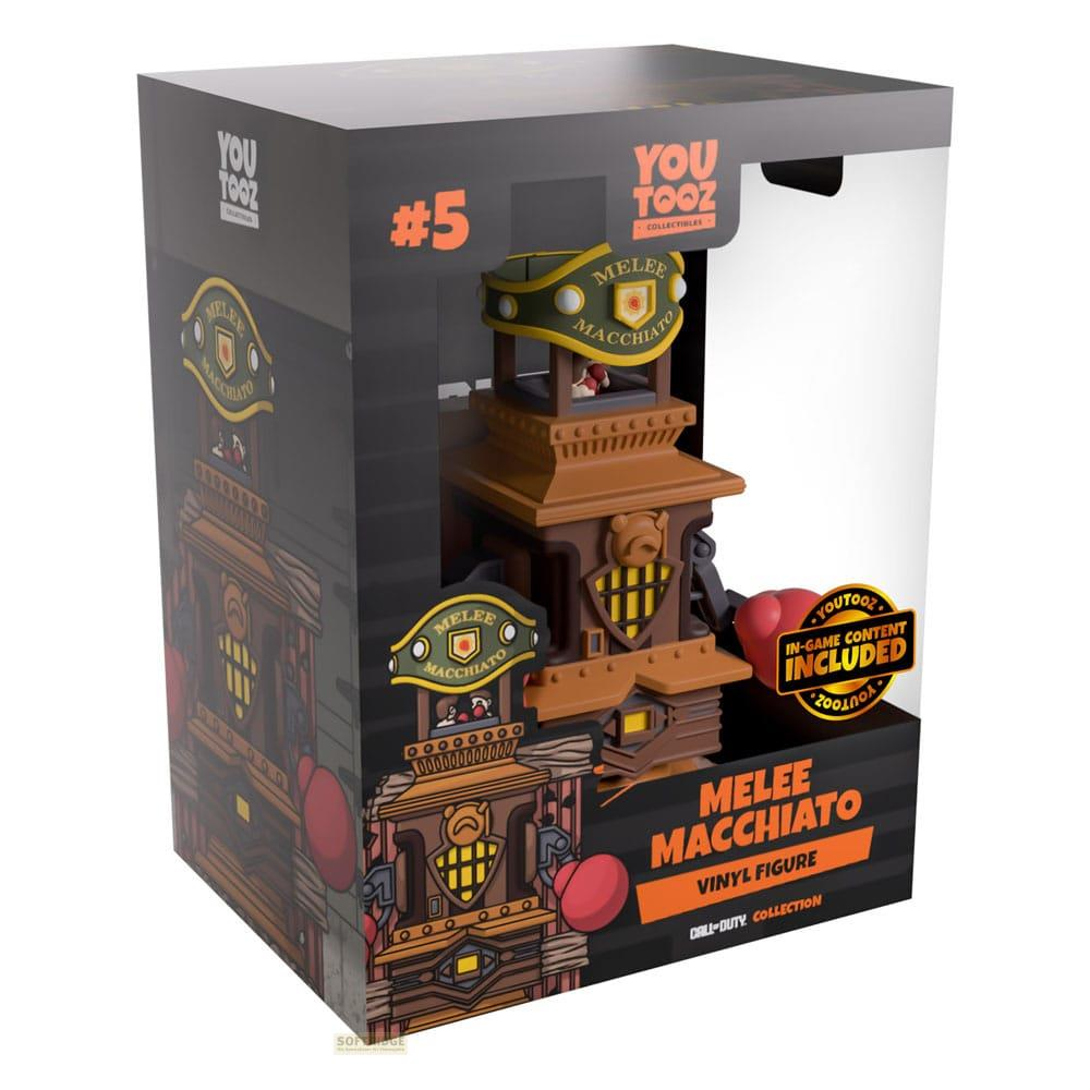 YouTooz-Verpackung mit einer Melee Macchiato Vinylfigur aus der Call of Duty Collection.