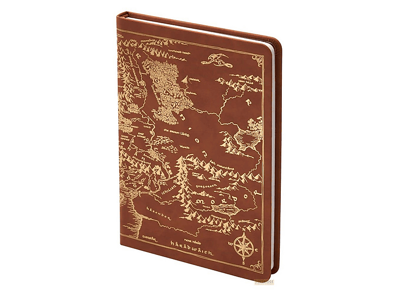 Der Herr der Ringe Tagebuch Map of Middle-Earth 240 Seiten | MediaMarkt