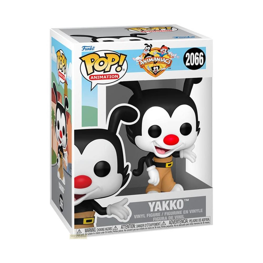 Funko Pop! Vinyl Figur von Yakko aus Animaniacs in seiner Verpackung.