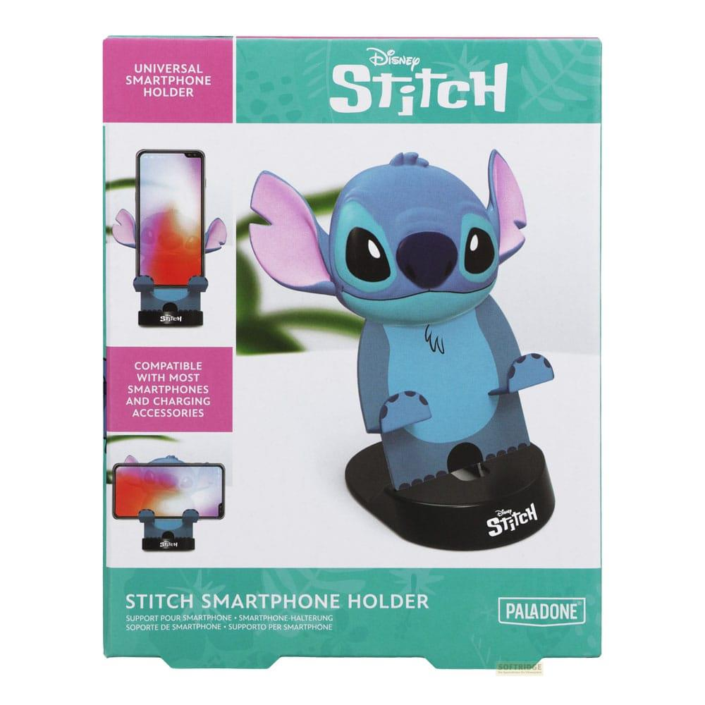 Niebieski uchwyt na telefon Stitch z Lilo & Stitch Disneya. Kompatybilny ze smartfonami.