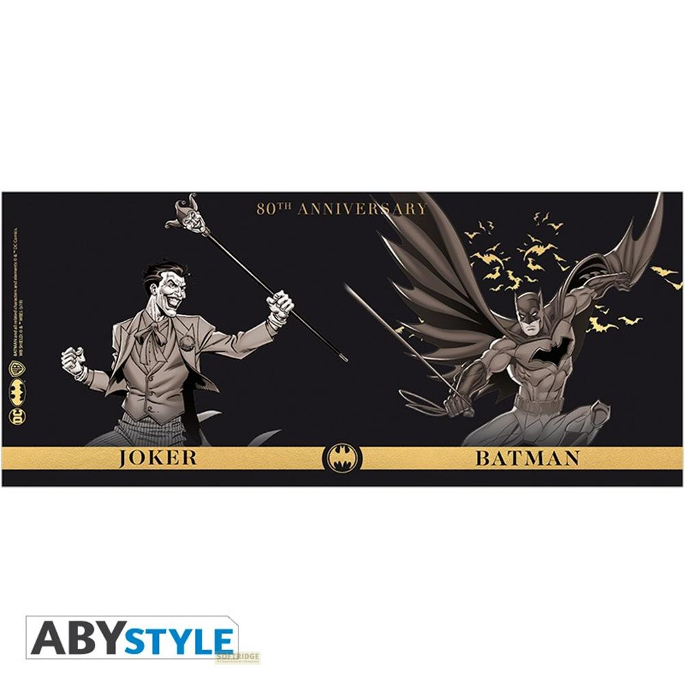 El Joker y Batman en un duelo, 80. aniversario.