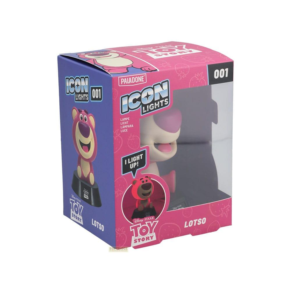 Opakowanie figurki Lotso ze światłami z Toy Story.