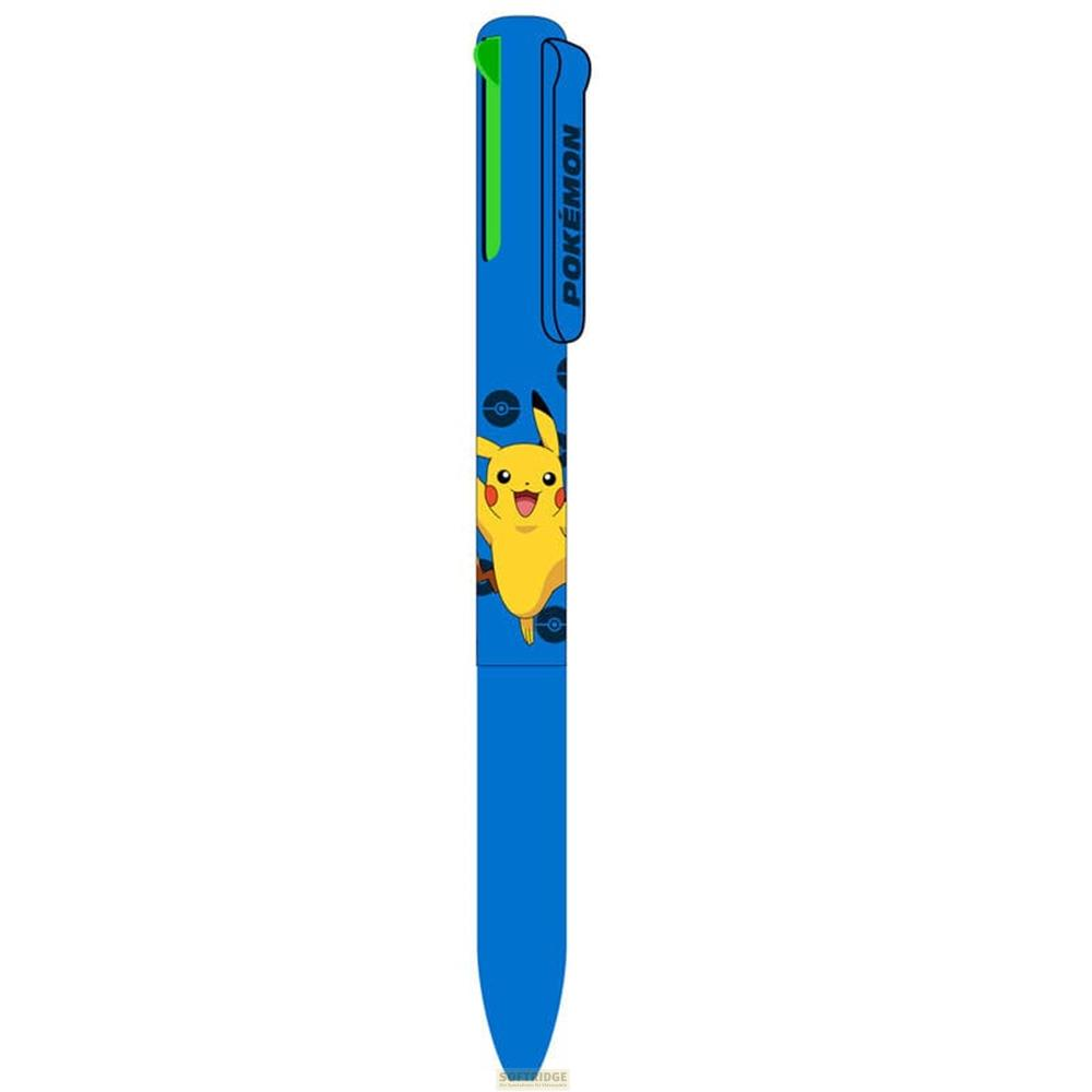 Blauer Stift mit Pikachu-Motiv und dem Wort POKÉMON.