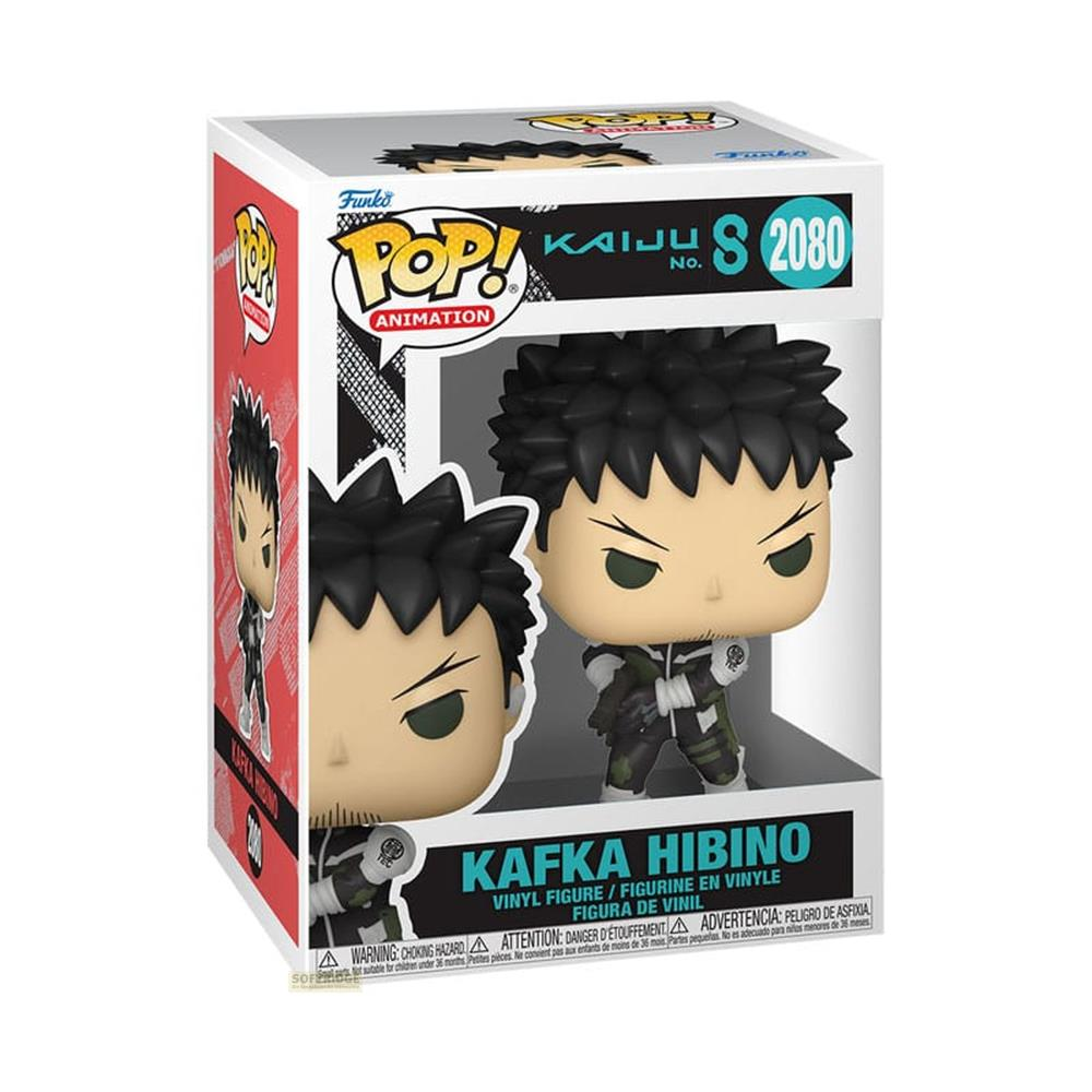 Funko Pop! Vinyl Figur von Kafka Hibino aus Kaiju No. 8 im Karton.