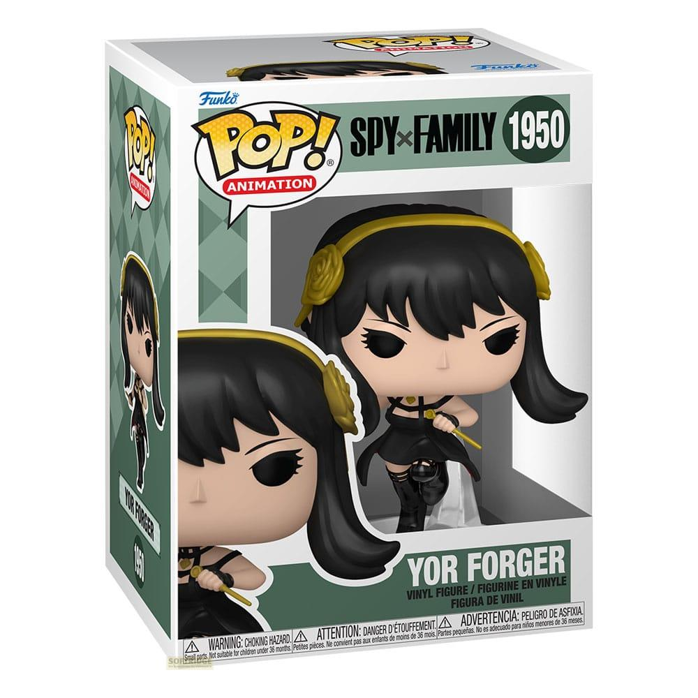 Figura Funko Pop de vinilo de Yor Forger de Spy x Family en caja.