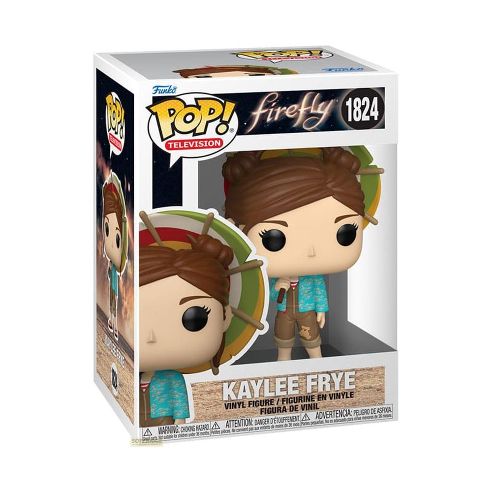 Funko Pop! Figur von Kaylee Frye aus Firefly, in der Verpackung.
