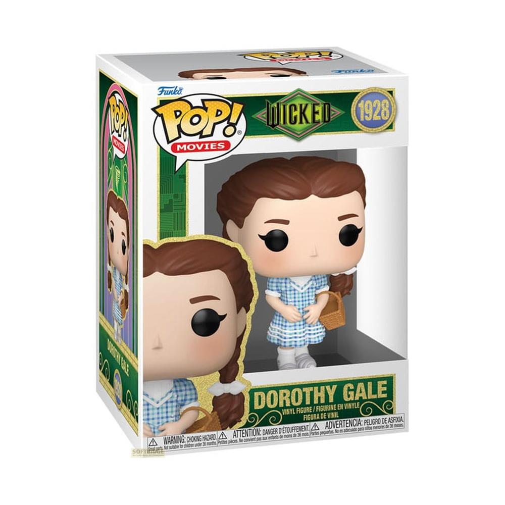 Funko Pop! Vinyl Figur von Dorothy Gale aus dem Film 'Der Zauberer von Oz'.