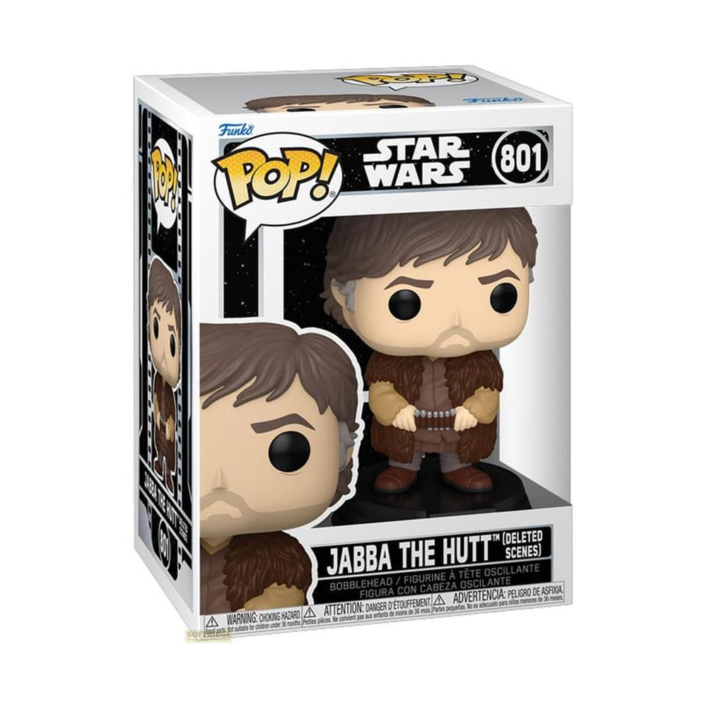 Figura Funko Pop! Star Wars de Han Solo con atuendo de Jabba the Hutt.