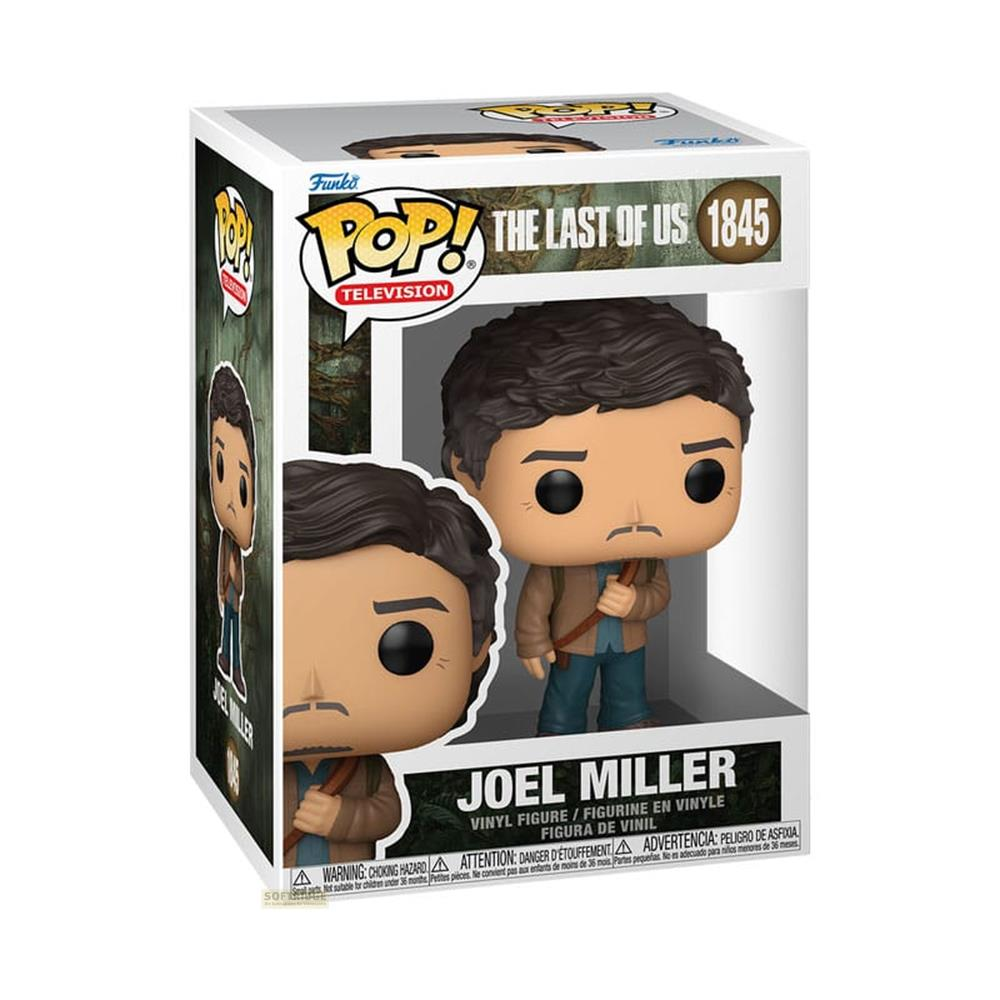 Figura de vinilo Funko Pop! de Joel Miller de The Last of Us en caja.