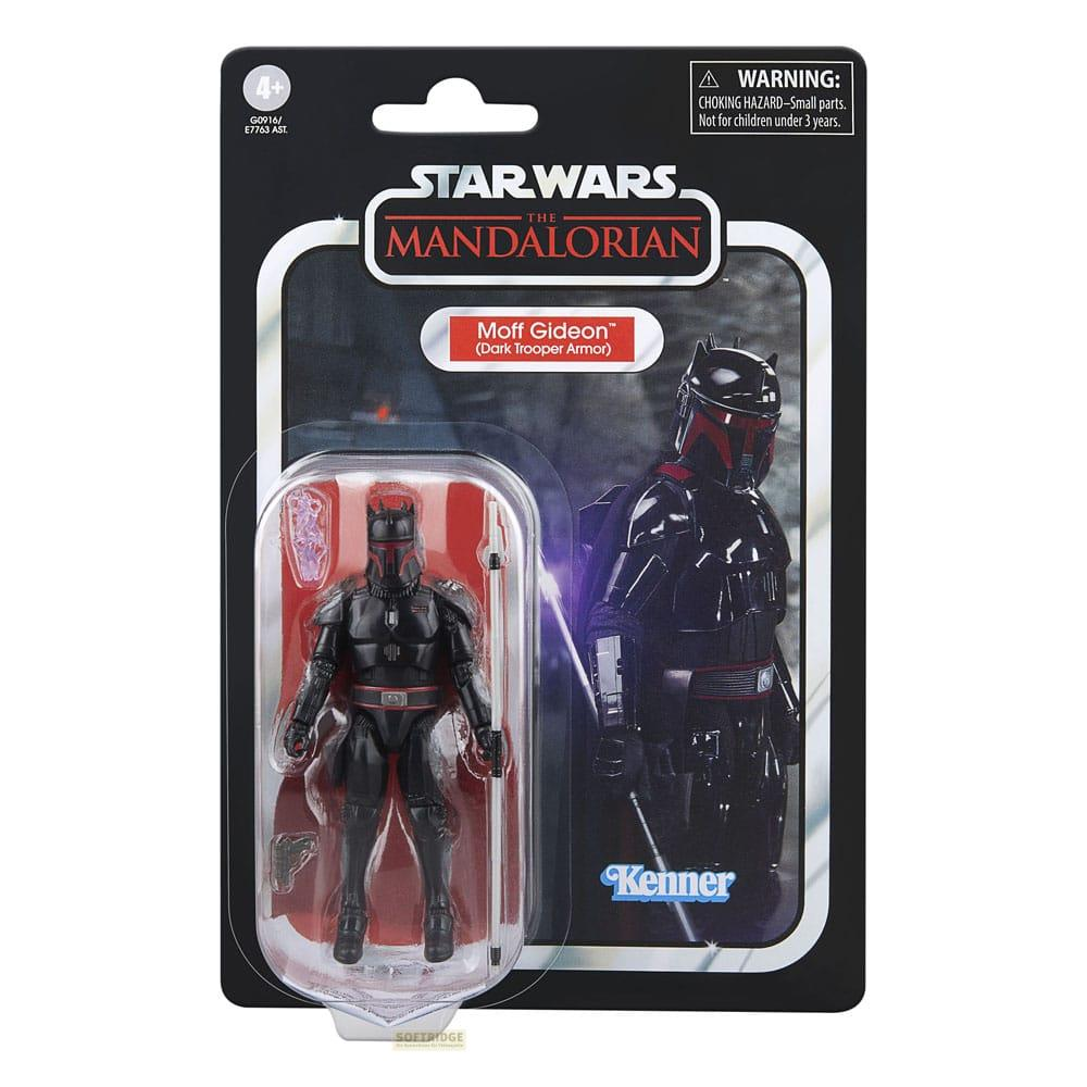 Figura de acción de Moff Gideon de Star Wars en armadura de Dark Trooper.