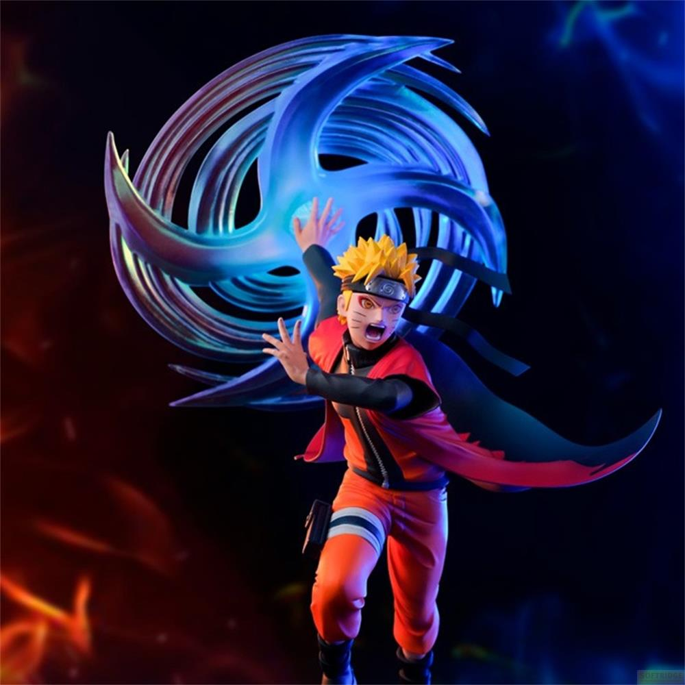 Naruto Figur mit blauer Energie