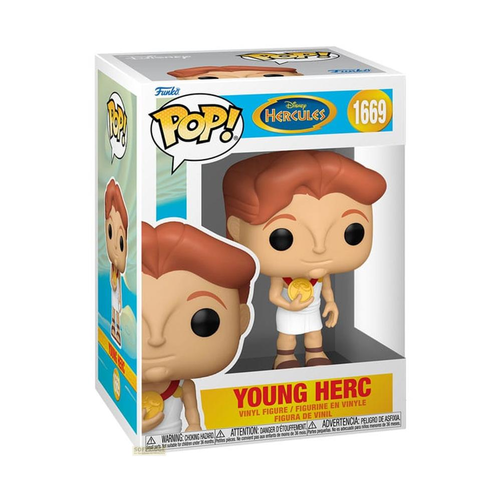 Figurine vinyle Funko Pop "Young Herc" de Disney's Hercules, n° 1669.