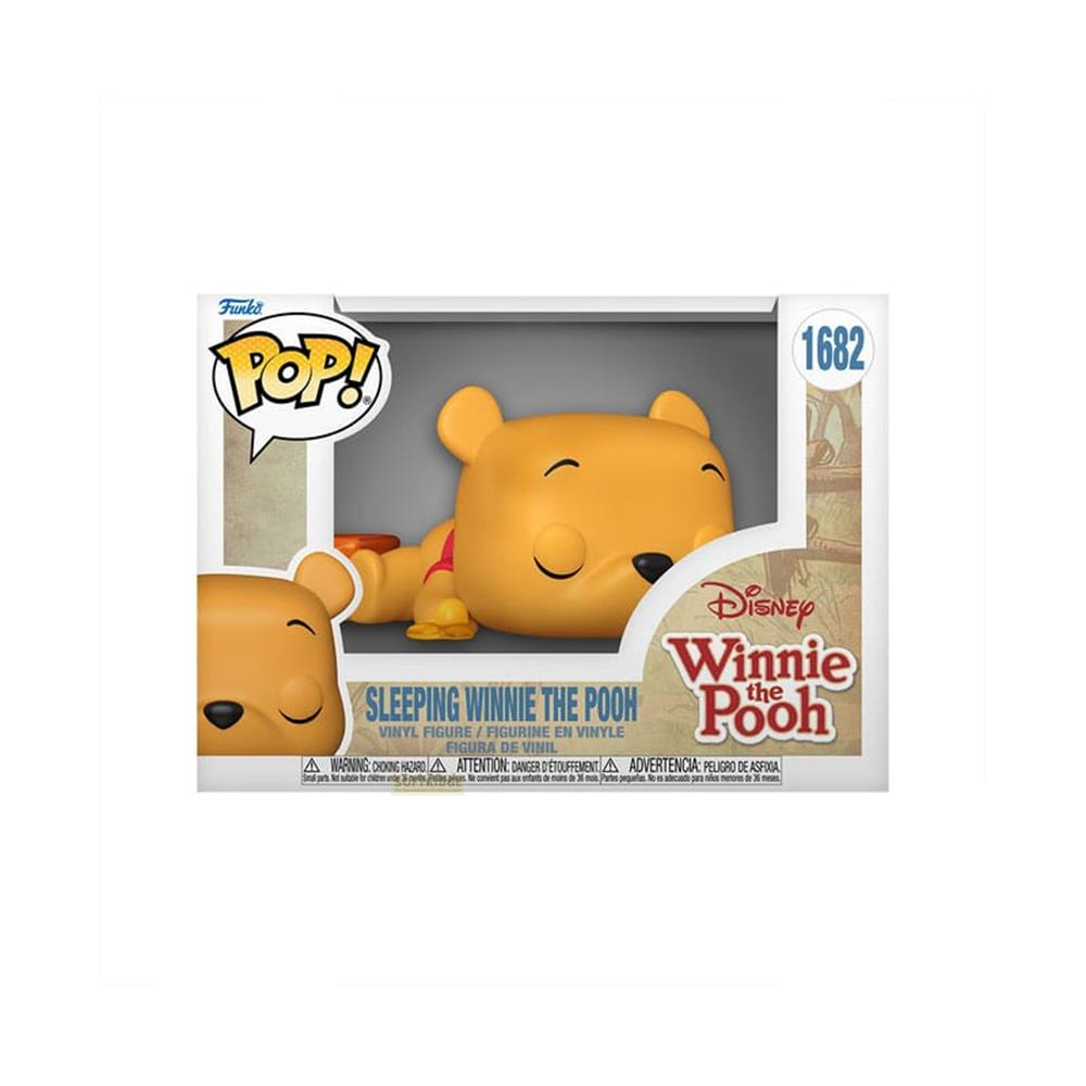 Figura de vinilo de Winnie the Pooh acostado en su caja 1682.