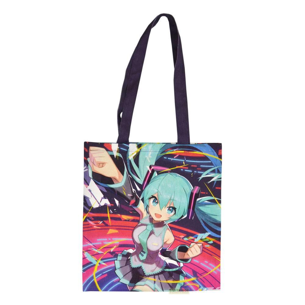 Eine Tasche mit Anime-Mädchen, das Musikinstrumente hält.