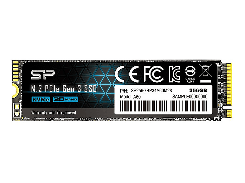 SILICON POWER 4713436129639, 256 GB, SSD, intern