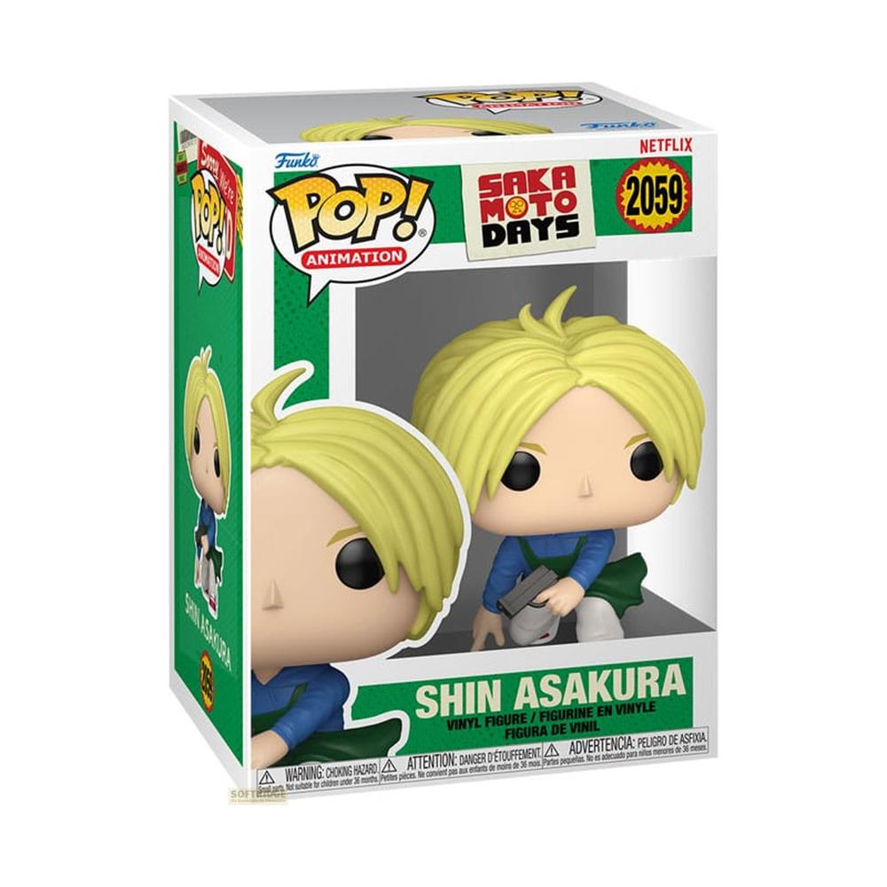 Figurka Funko Pop! winylowa Shin Asakura z Sakamoto Days, Netflix.
