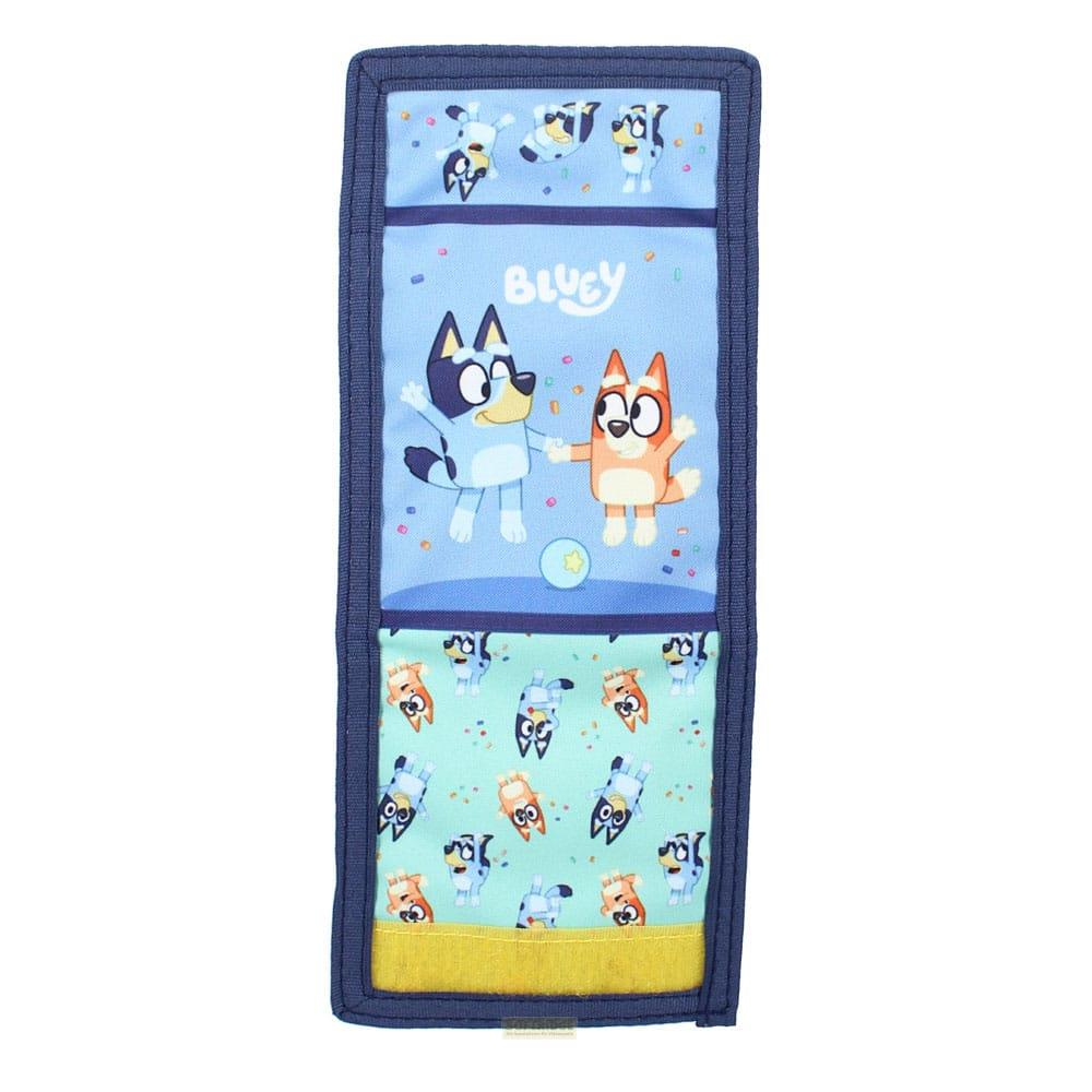 Manopla de horno con personajes de Bluey, dos perros.