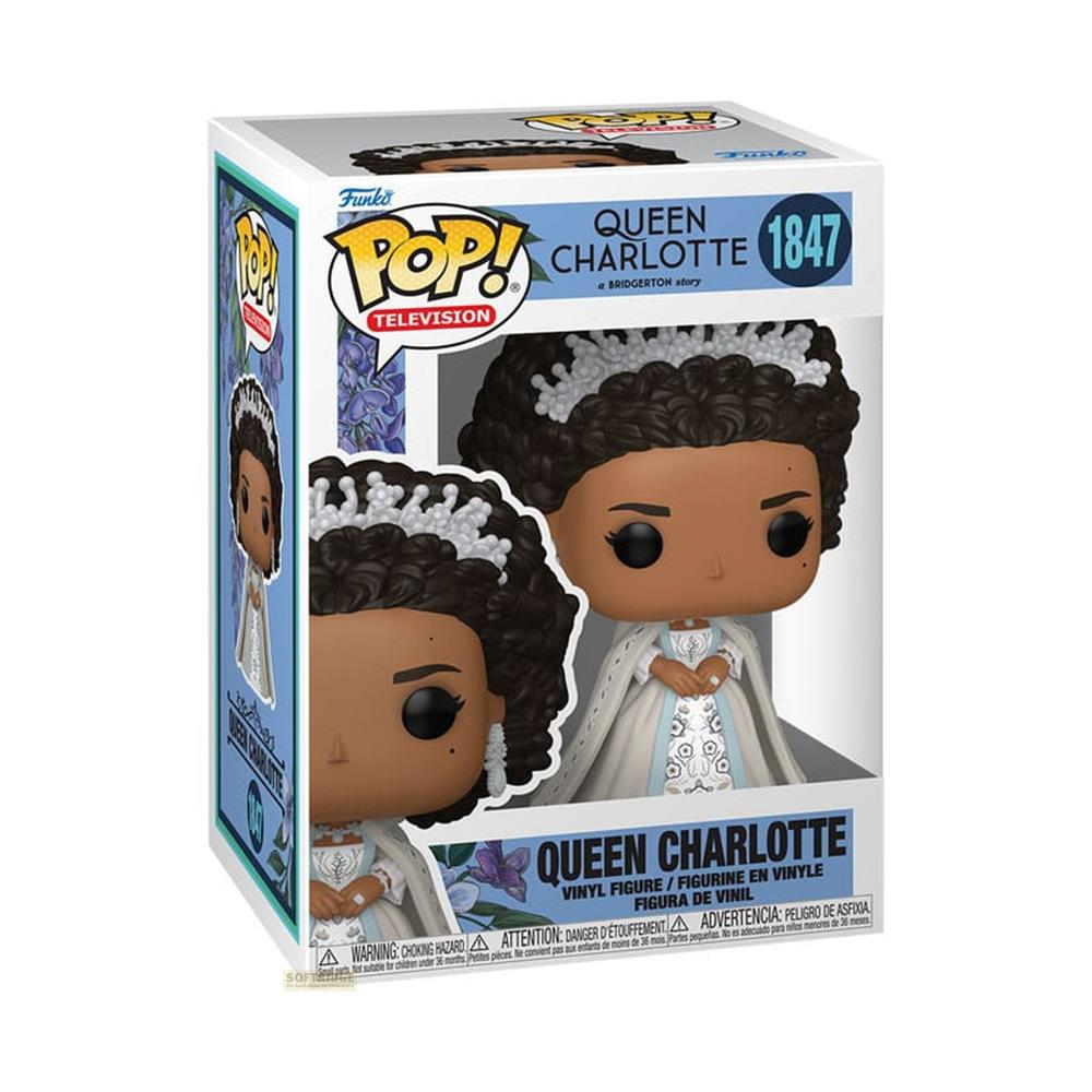 Funko Pop! Figur von Königin Charlotte aus Bridgerton in OVP.
